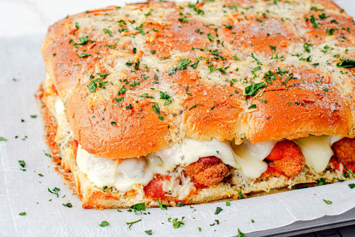 Chicken Parm Sliders Easy