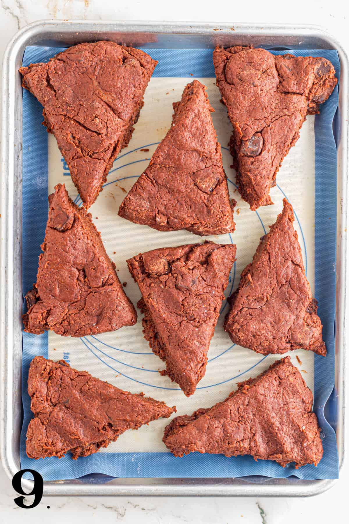 How to Make Chocolate Scones - Step 9
