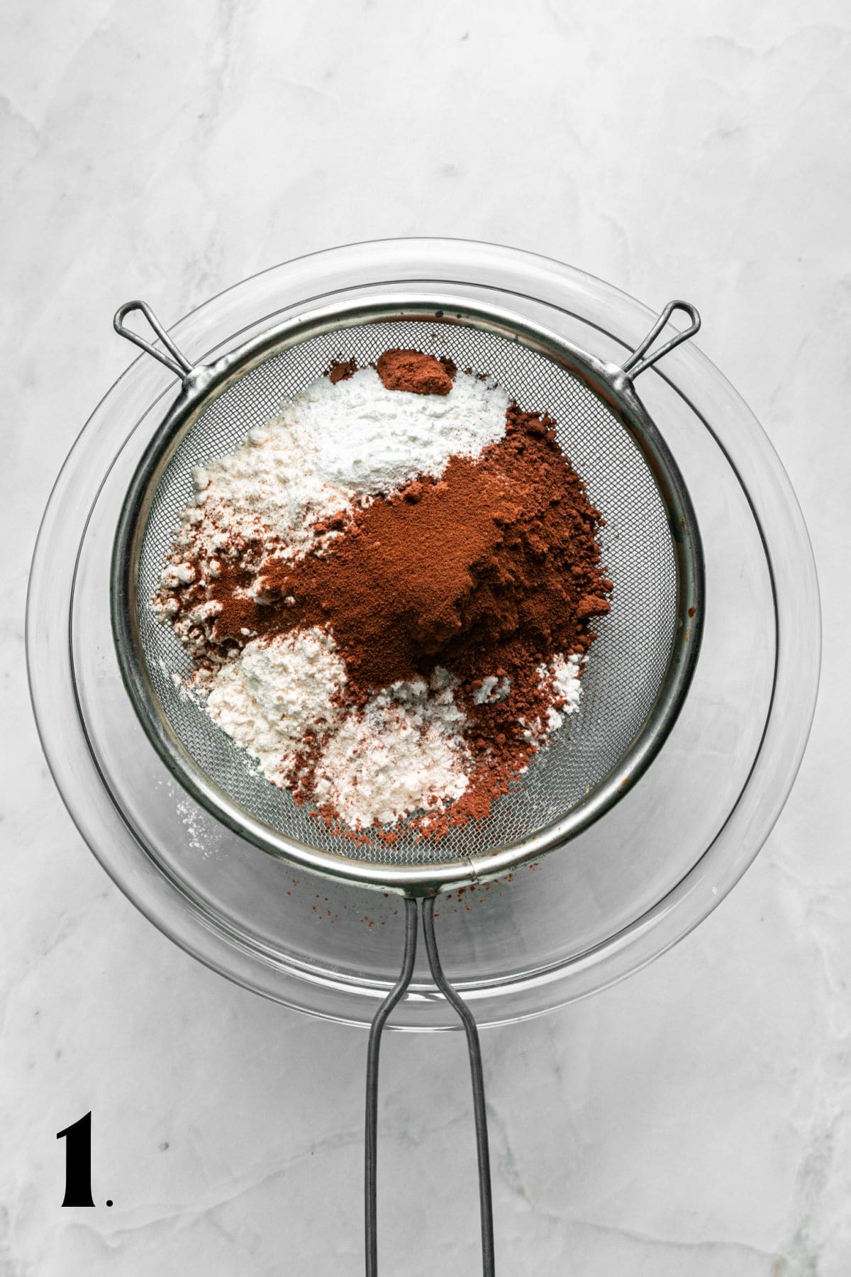 How to Make Chocolate and Zucchini Muffins Step 1