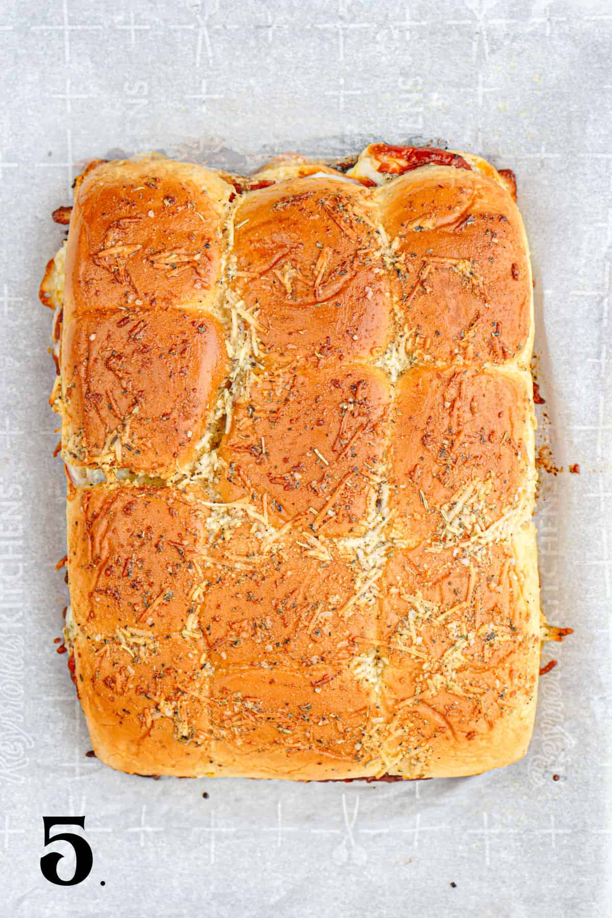 How to Make Pizza Sliders Step 5