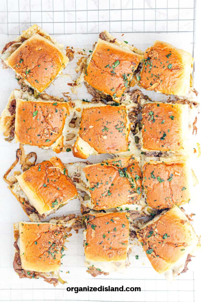 Philly Cheesesteak Sliders Easy