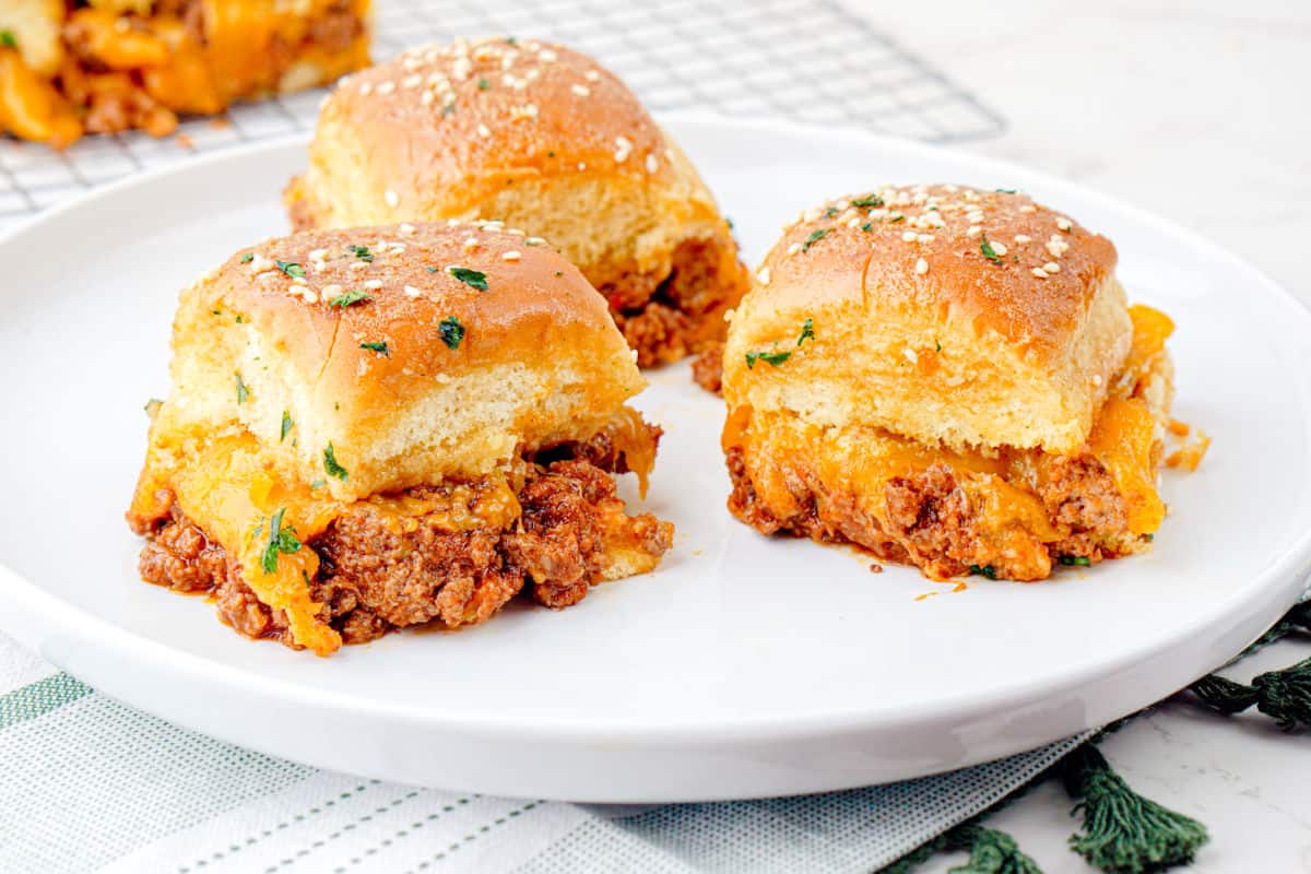 Quick Sloppy Joe Sliders