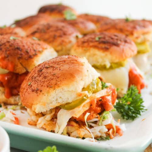 Spicy Chicken Sliders