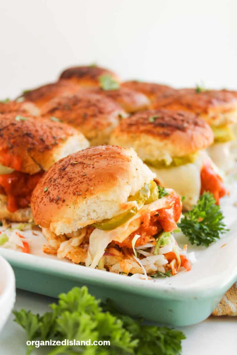 Spicy Chicken Sliders