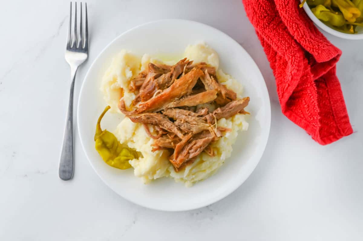 Best Crock pot Mississippi Pork Roast
