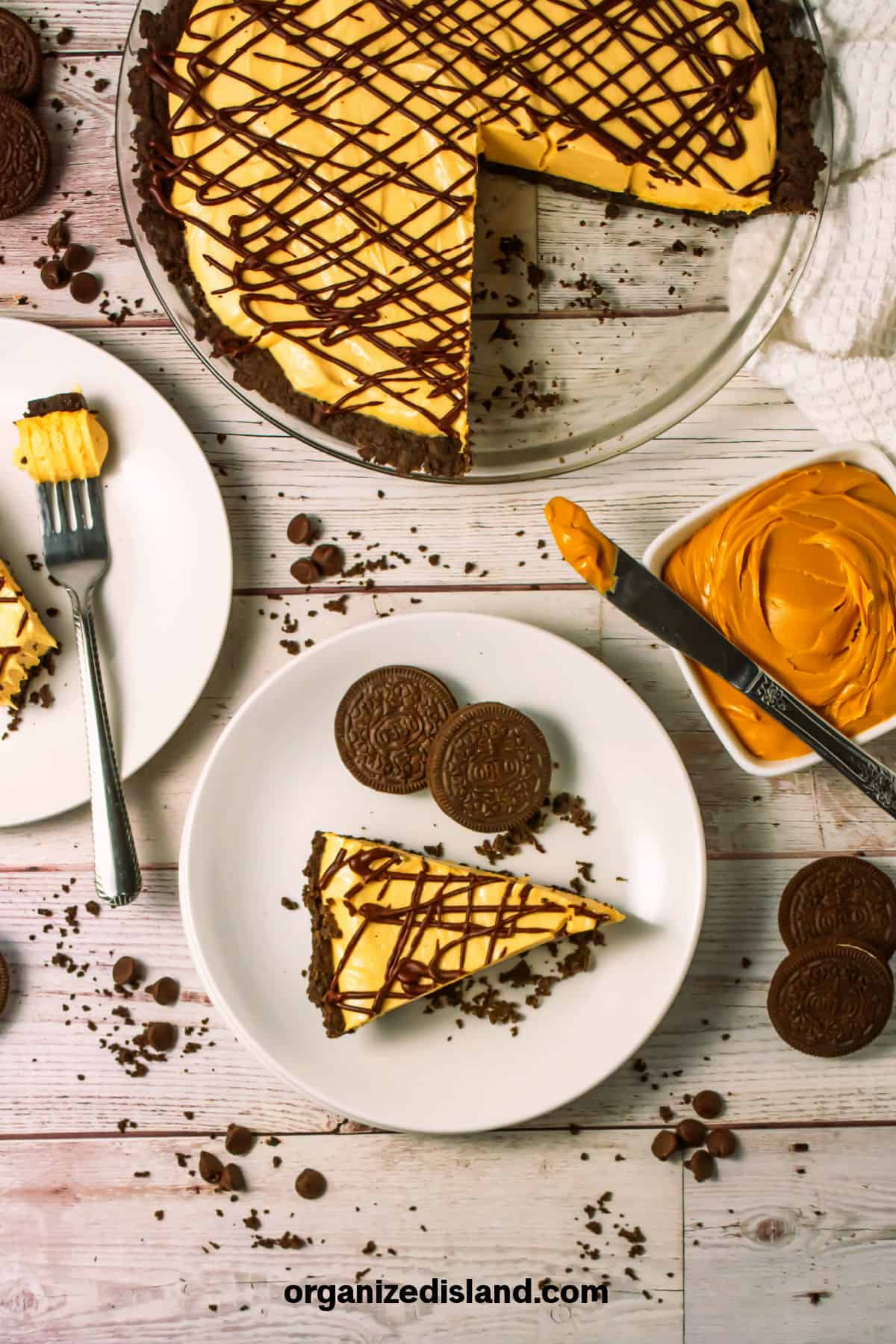 Chocolate Peanut Butter Pie Easy