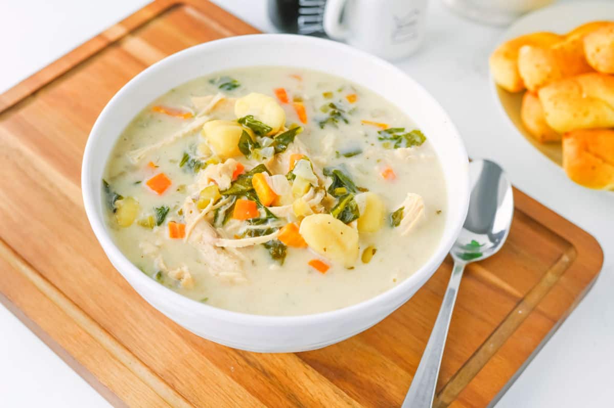 Crock Pot Chicken Gnocchi Soup Recipe
