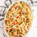 Dill Pickle Pasta Salad