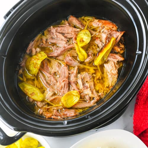 Easy Crock pot Mississippi Pork Roast