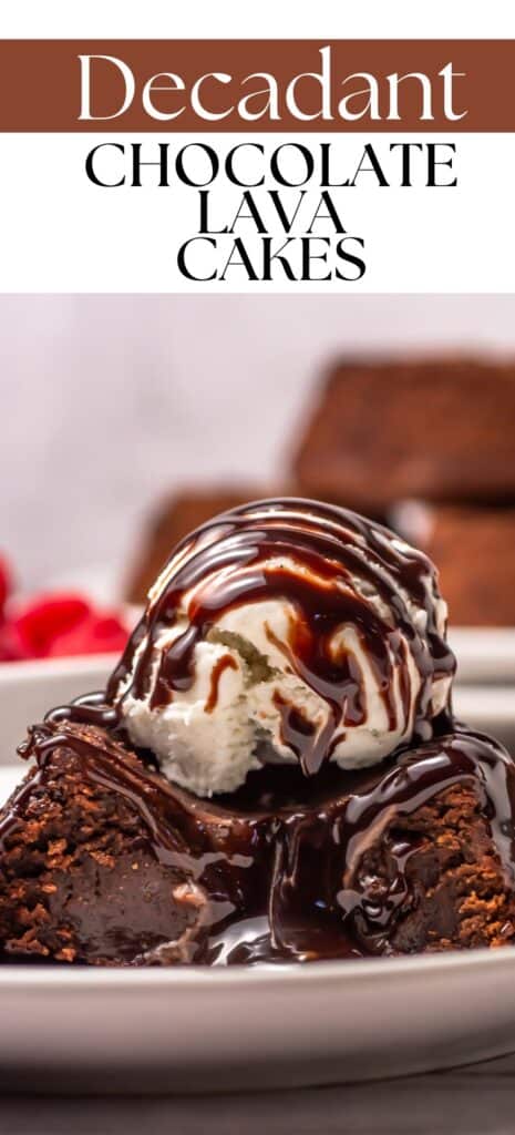 Easy Mini Chocolate Lava Cakes