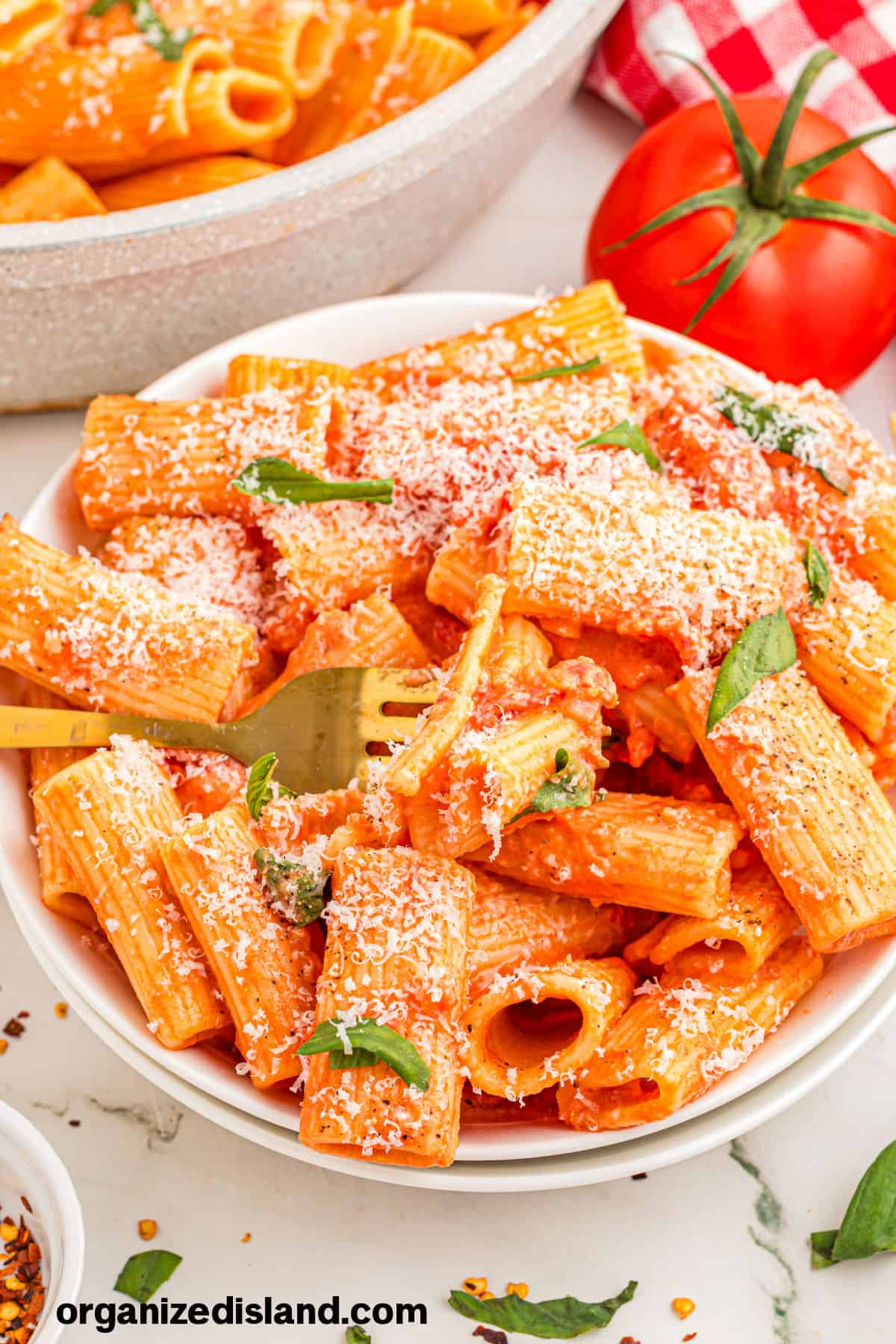 Easy Pasta alla Vodka.