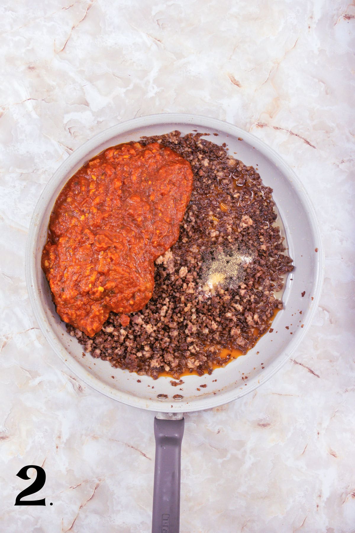 How to Make Baked Rigatoni Pasta Step 2