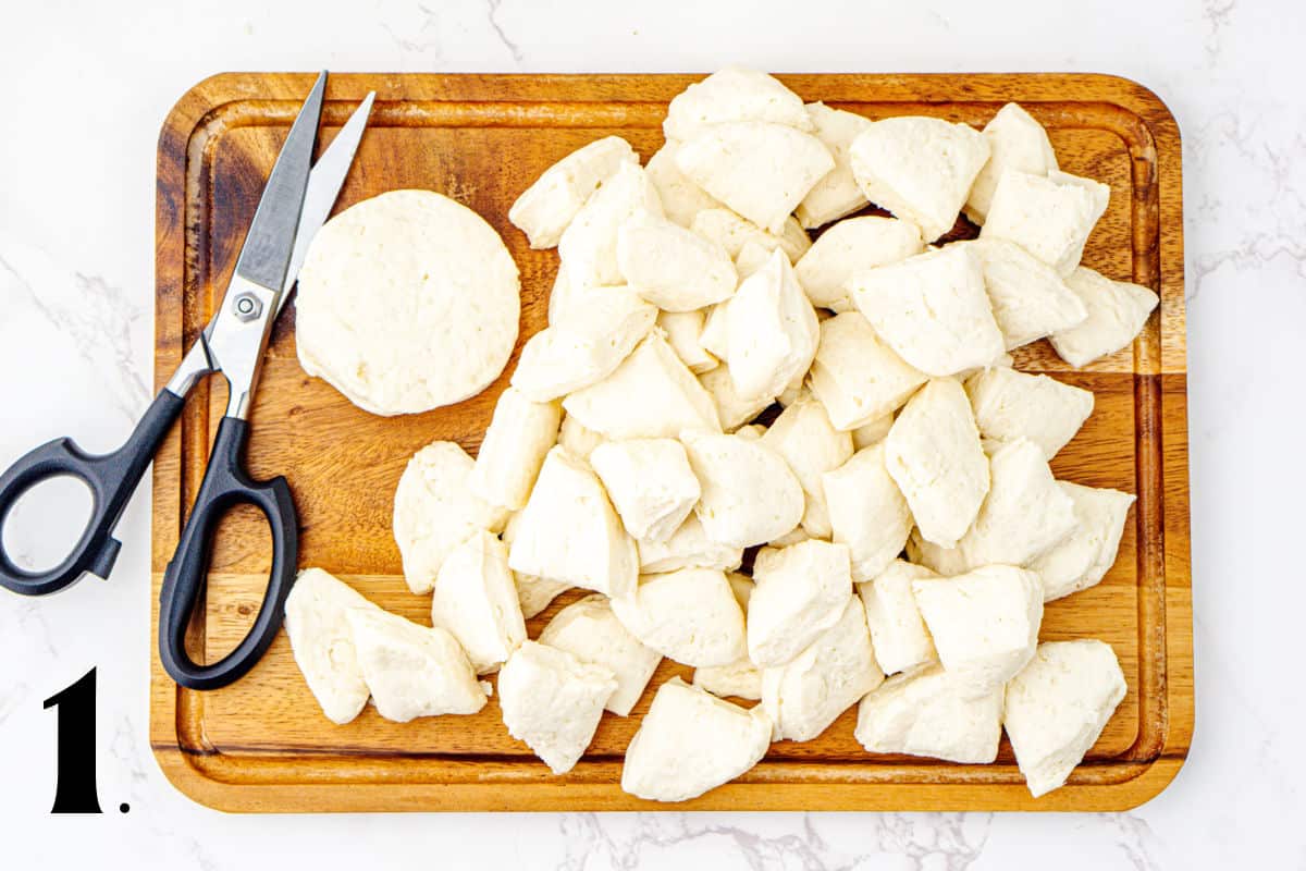 How to Make Bubble Up Pizza Bake Step 1