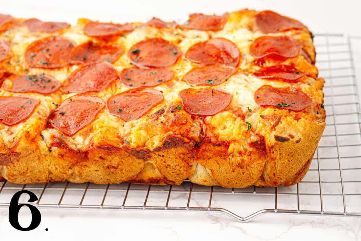 How to Make Bubble Up Pizza Bake Step 6