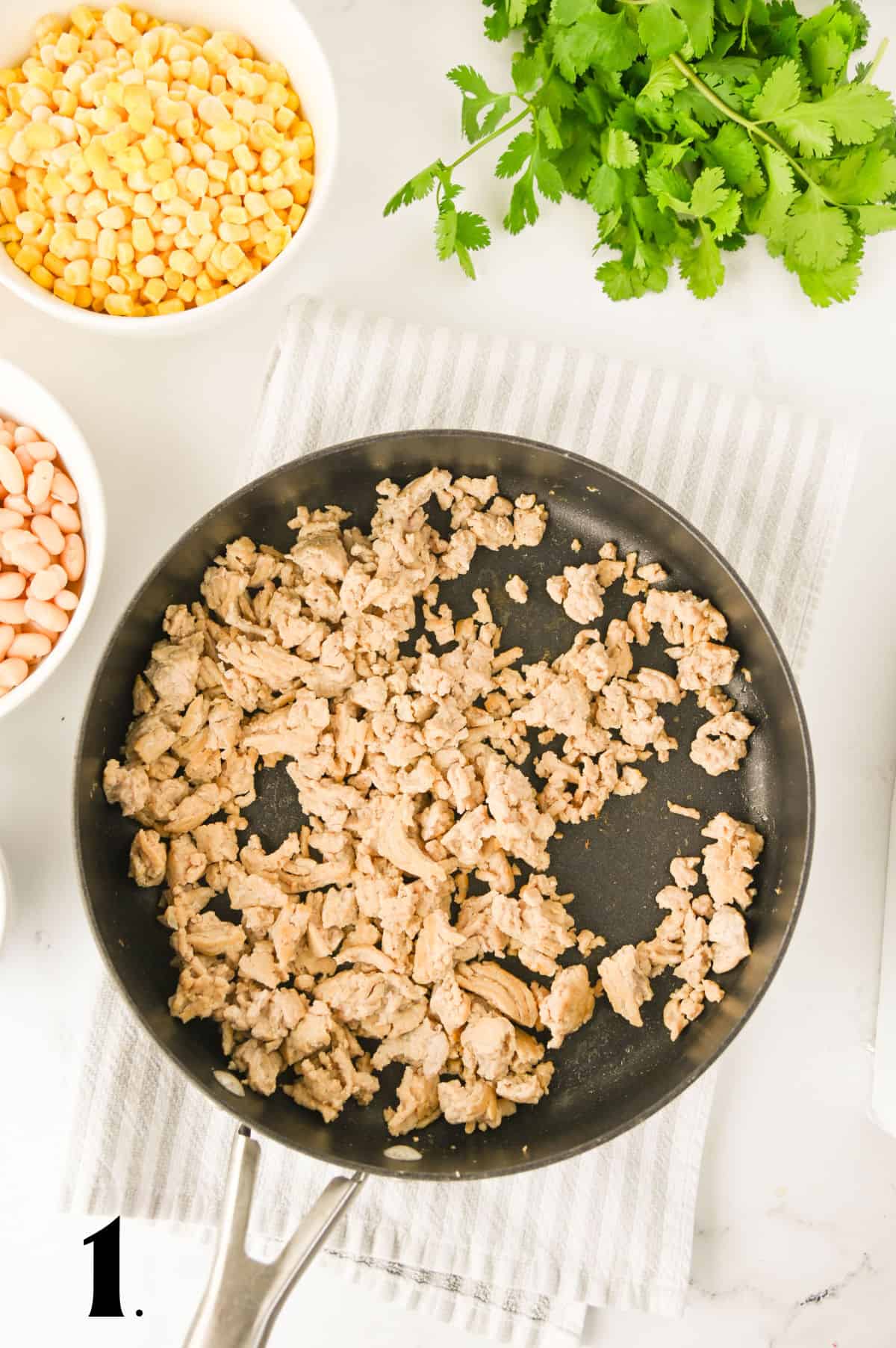 How to Make Buffalo Chicken Chili Step 1