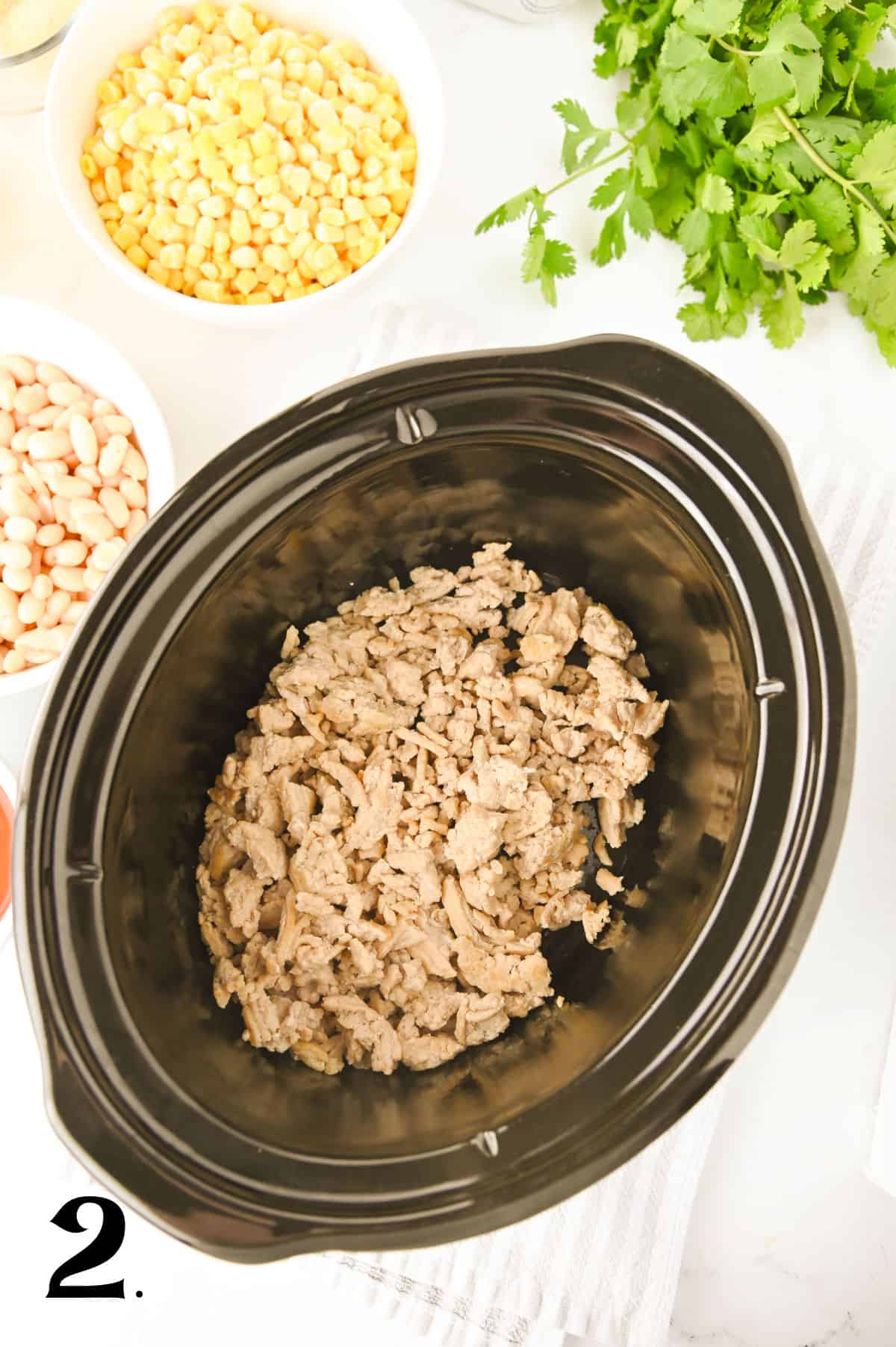 How to Make Buffalo Chicken Chili Step 2