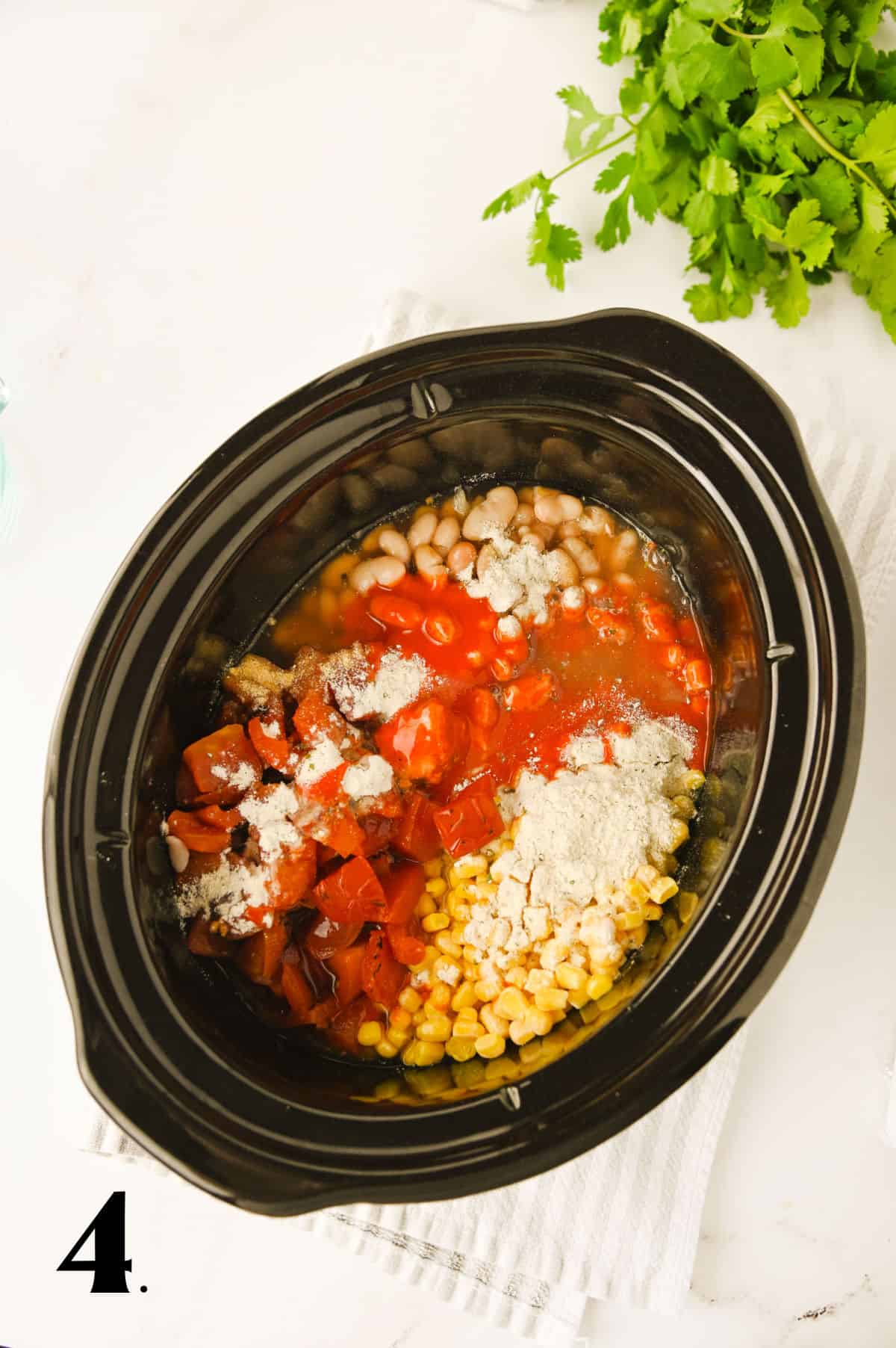 How to Make Buffalo Chicken Chili Step 4