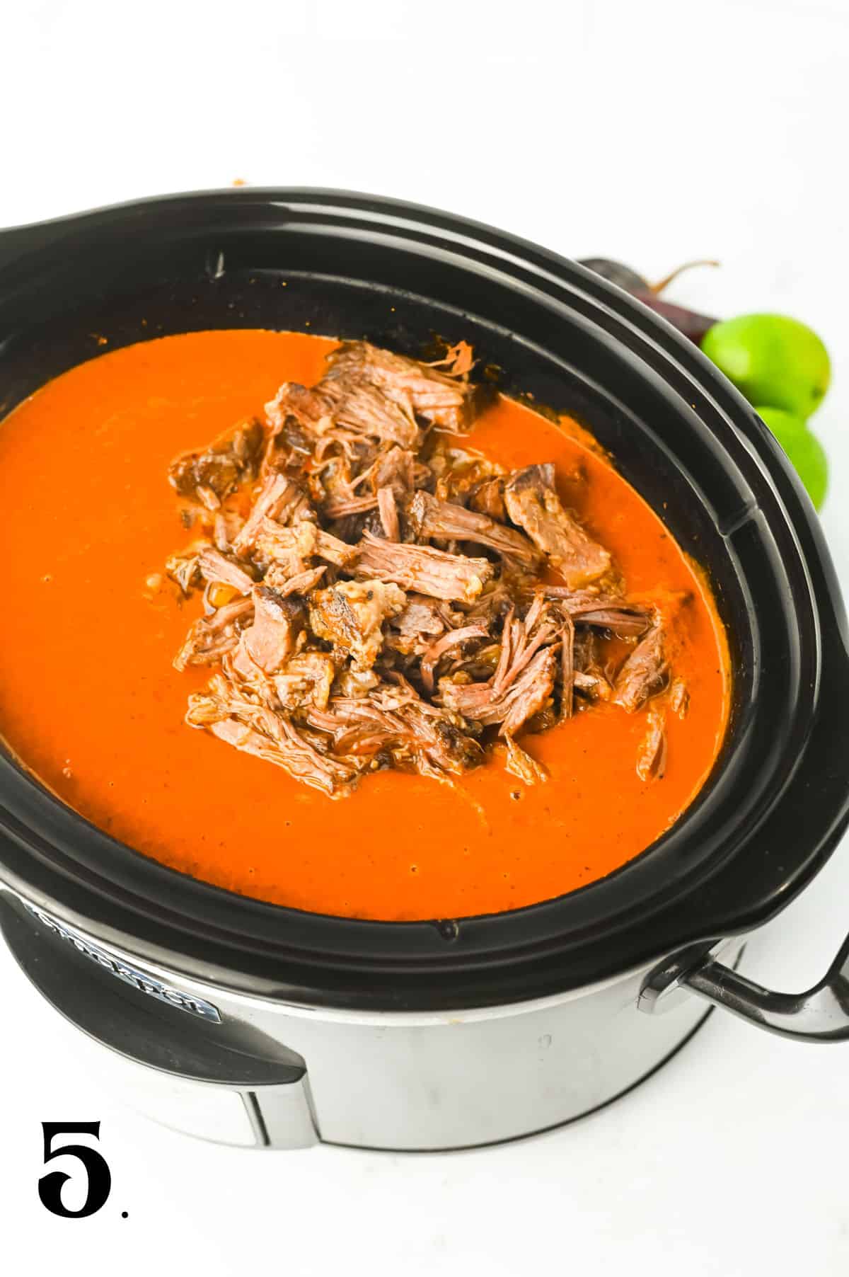 How to Make Crock Pot Birria Tacos Step 5