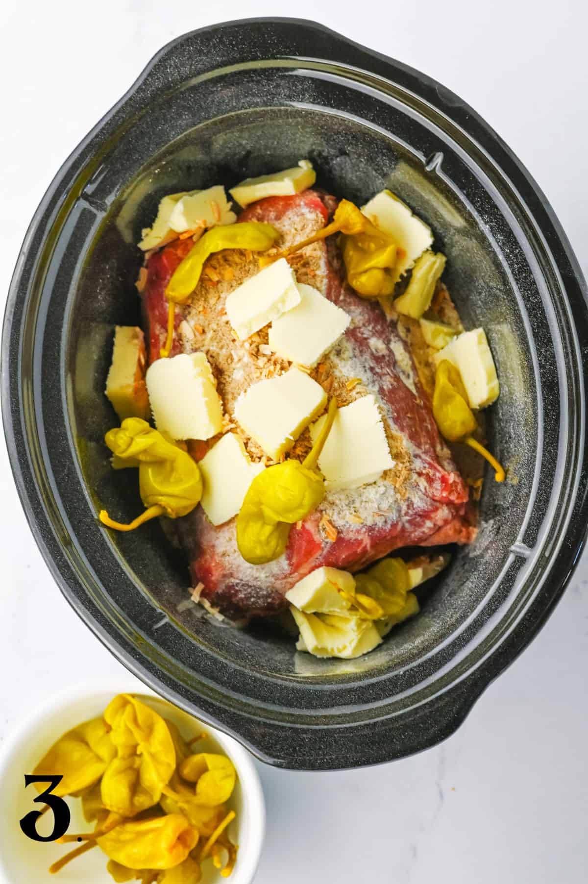 How to Make Crock pot Mississippi Pork Roast - Step 3