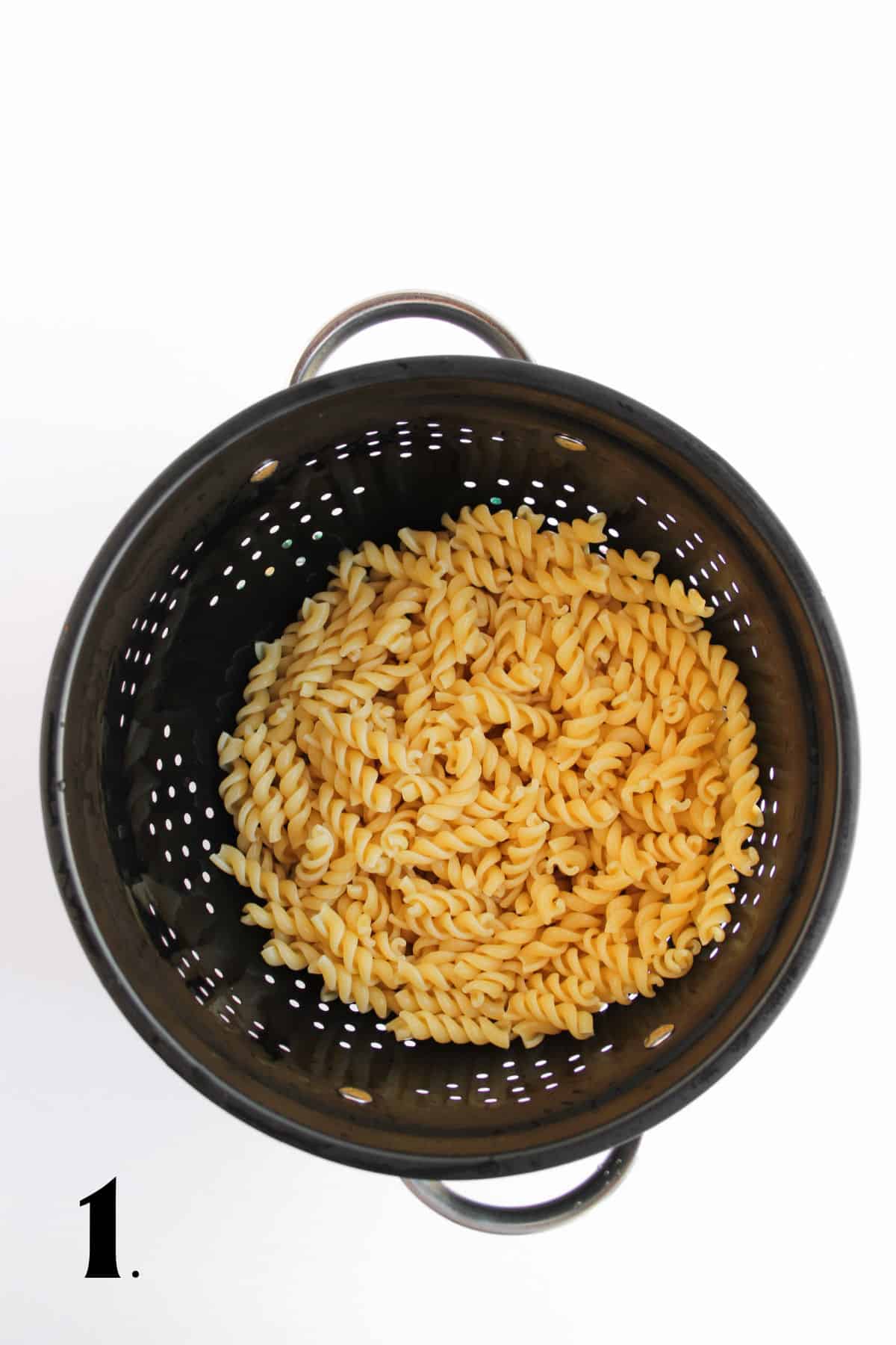 How to Make Dill Pickle Pasta Salad Step 1