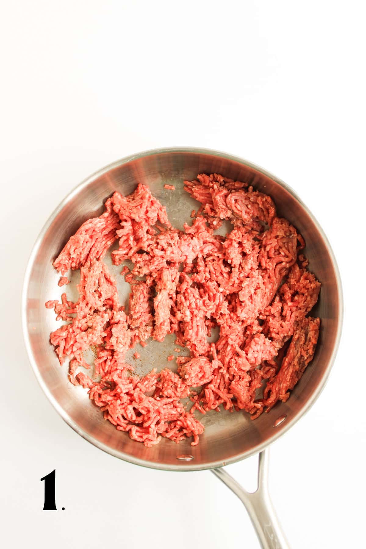 How to Make Ground Beef Enchilada Casserole Step 1