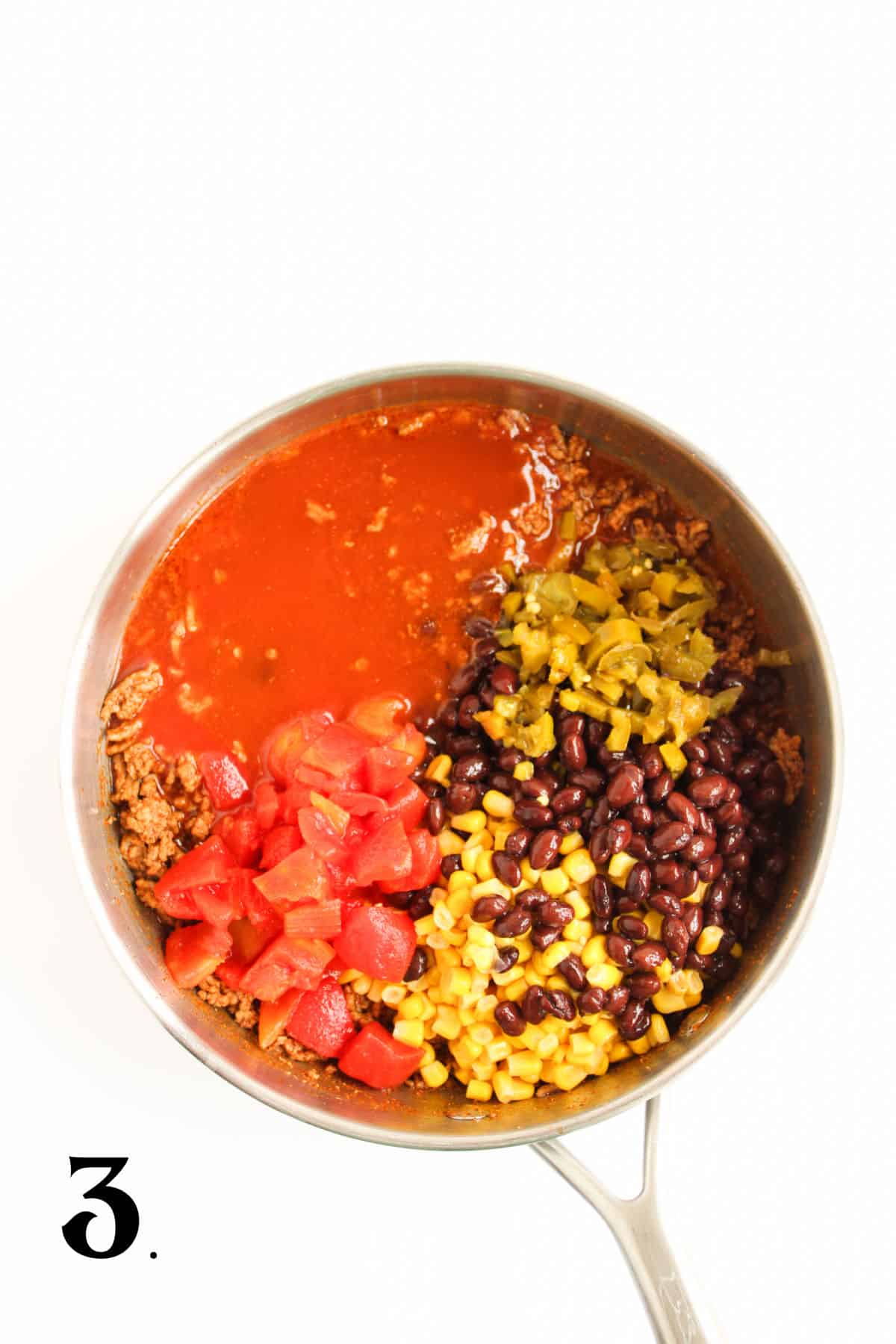 How to Make Ground Beef Enchilada Casserole Step 3