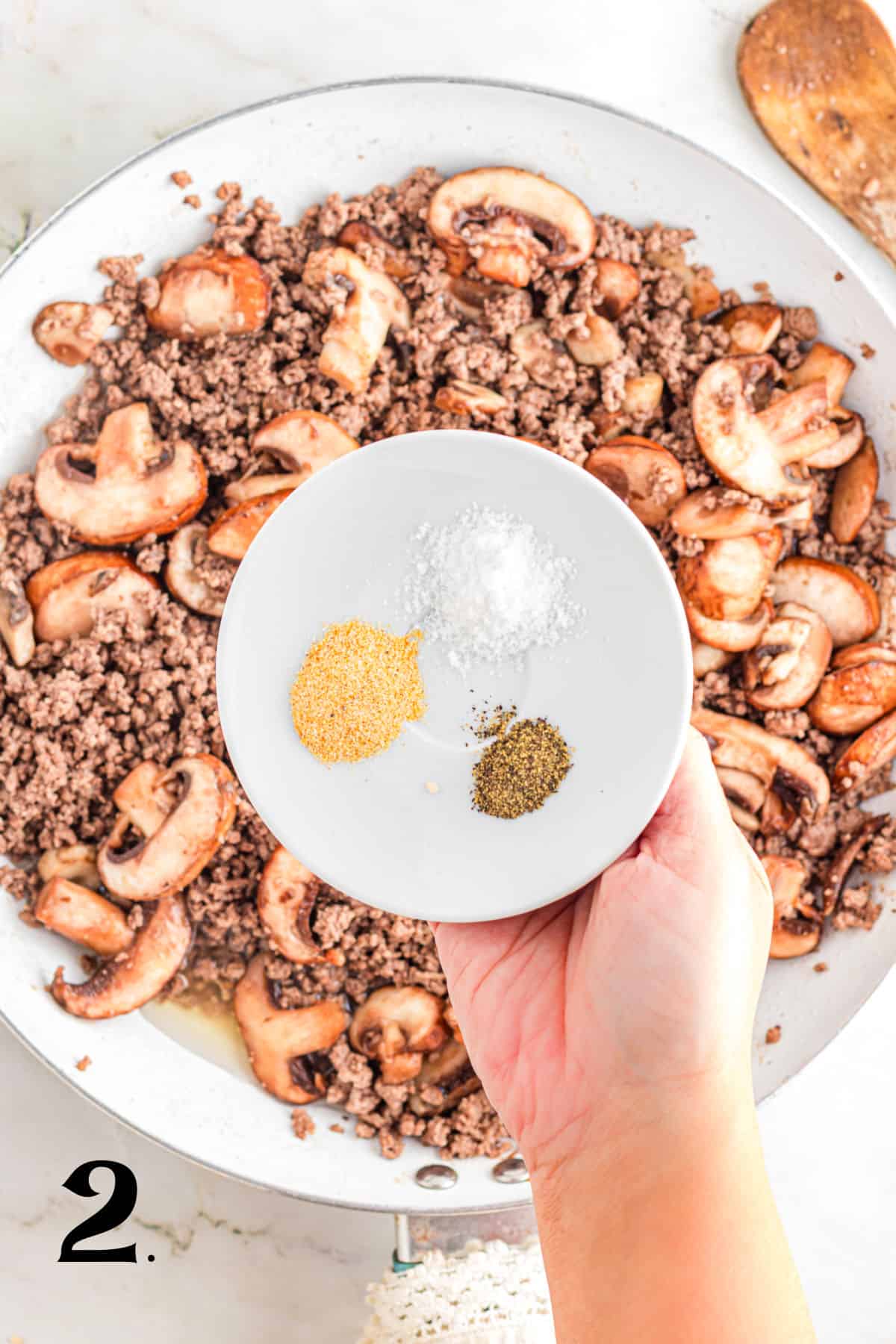 How to Make Hamburger Potato Casserole Step 2