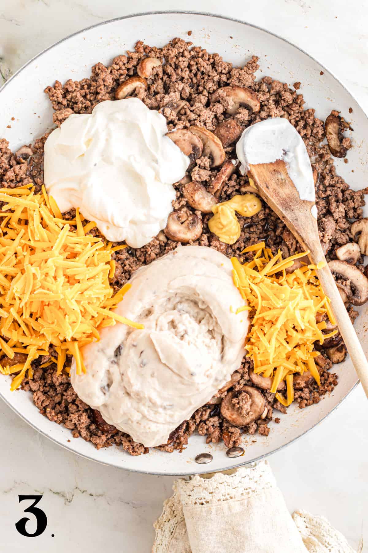 How to Make Hamburger Potato Casserole Step 3
