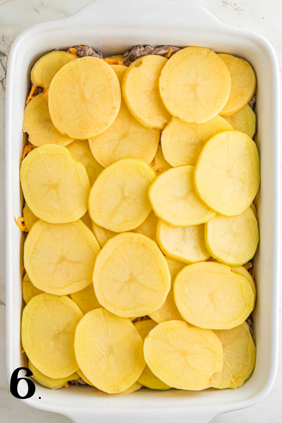 How to Make Hamburger Potato Casserole Step 6