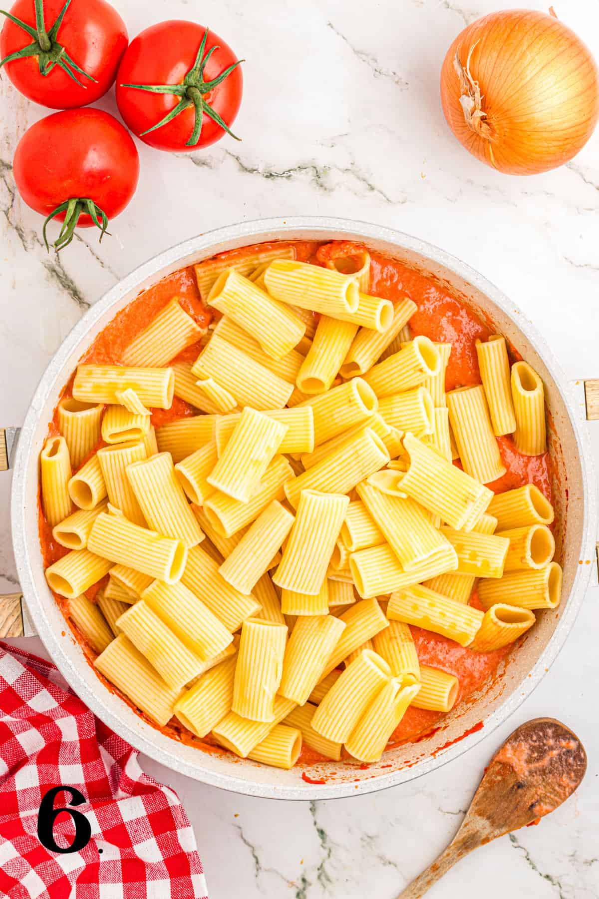 How to Make Pasta alla Vodka Step 6