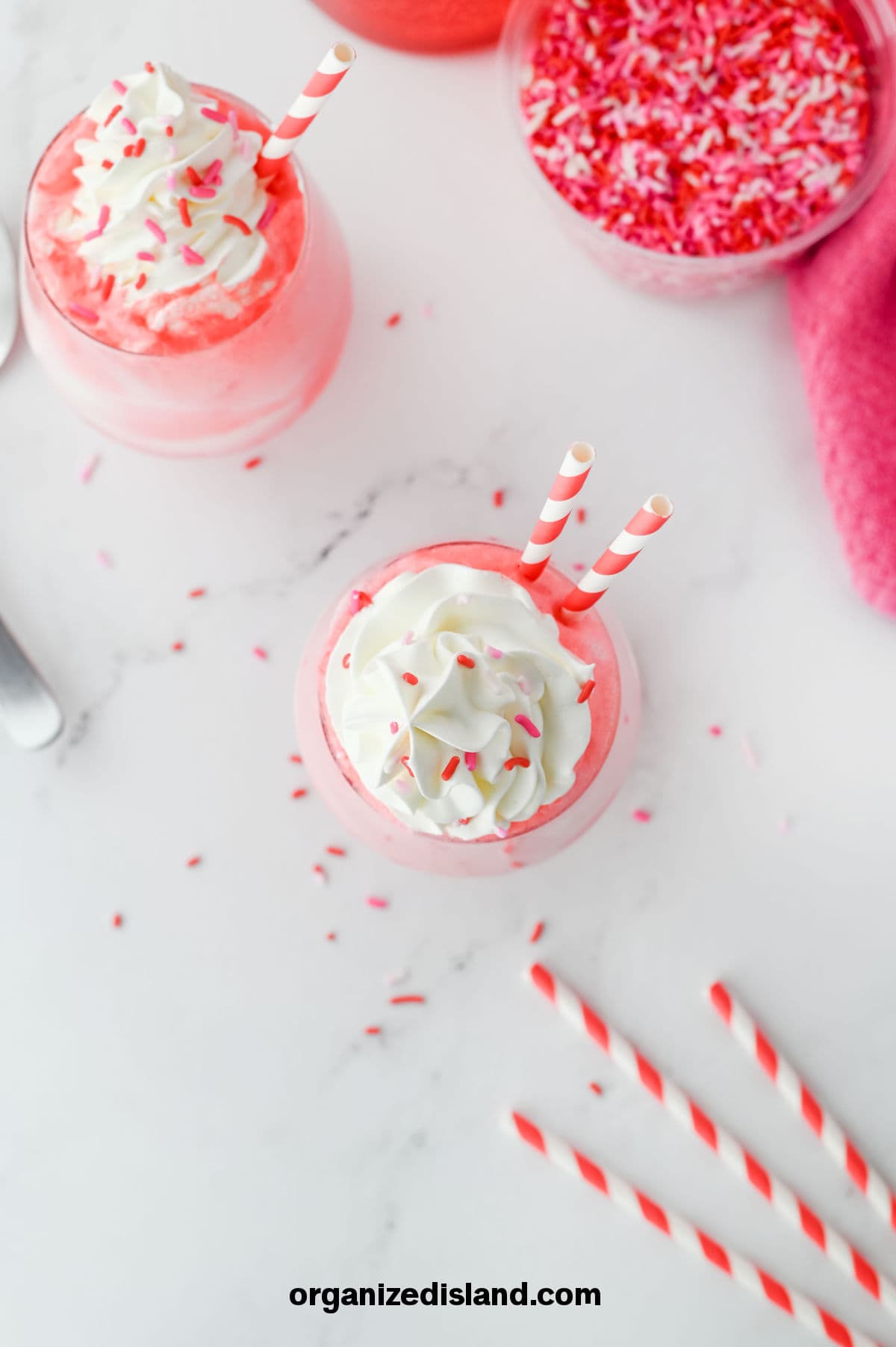 Pink Dessert Rloats REcipe