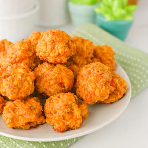 Rotel Cream Cheese Sausage Balls