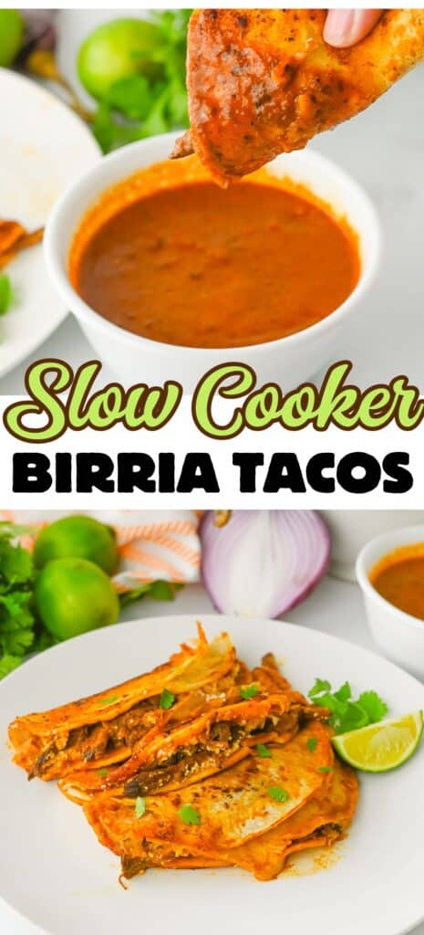 Slow Cooker Birria Tacos