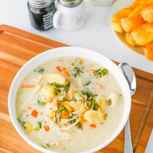 Slow Cooker Chicken Gnocchi Soup
