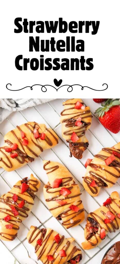 Strawberry Filled Croissants