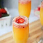 Strawberry Mimosa