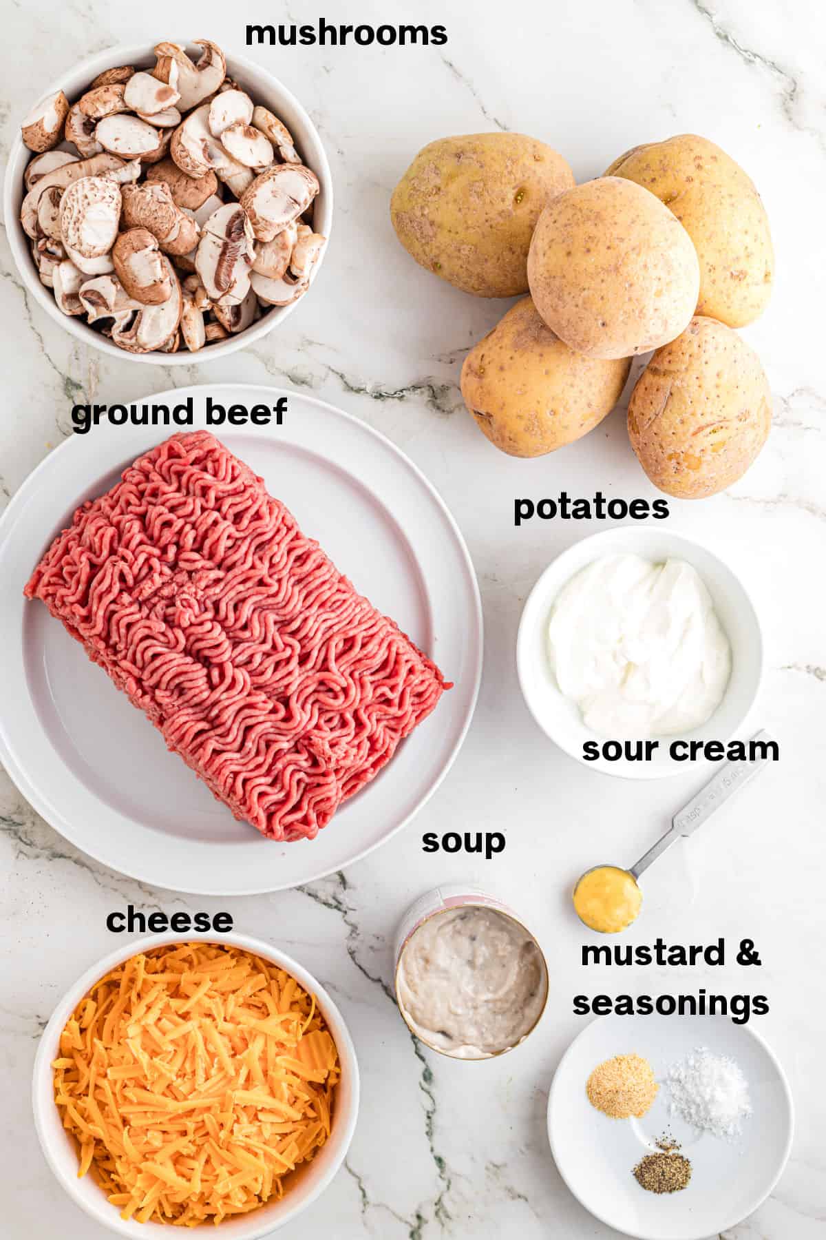 hamburger-potato-casserole-ingredients