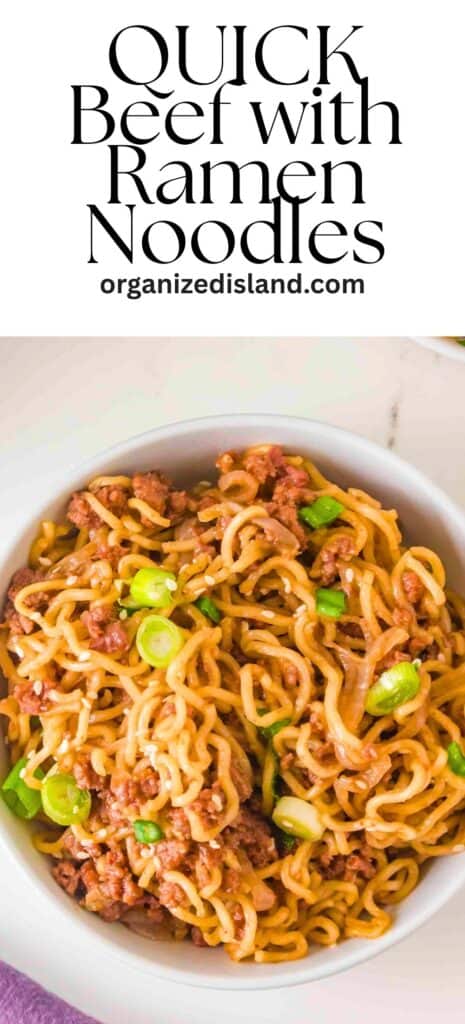 Beef with Ramen Noodles