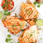Chicken Fajita Quesadillas
