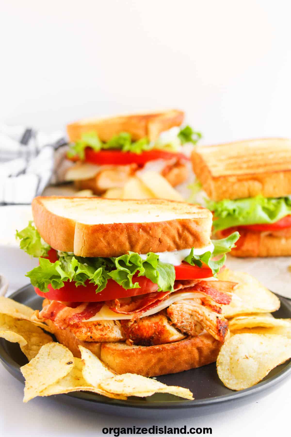 Easy Blackened Chicken Sandwich