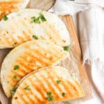 Easy Chicken Quesadillas with Jalapeños