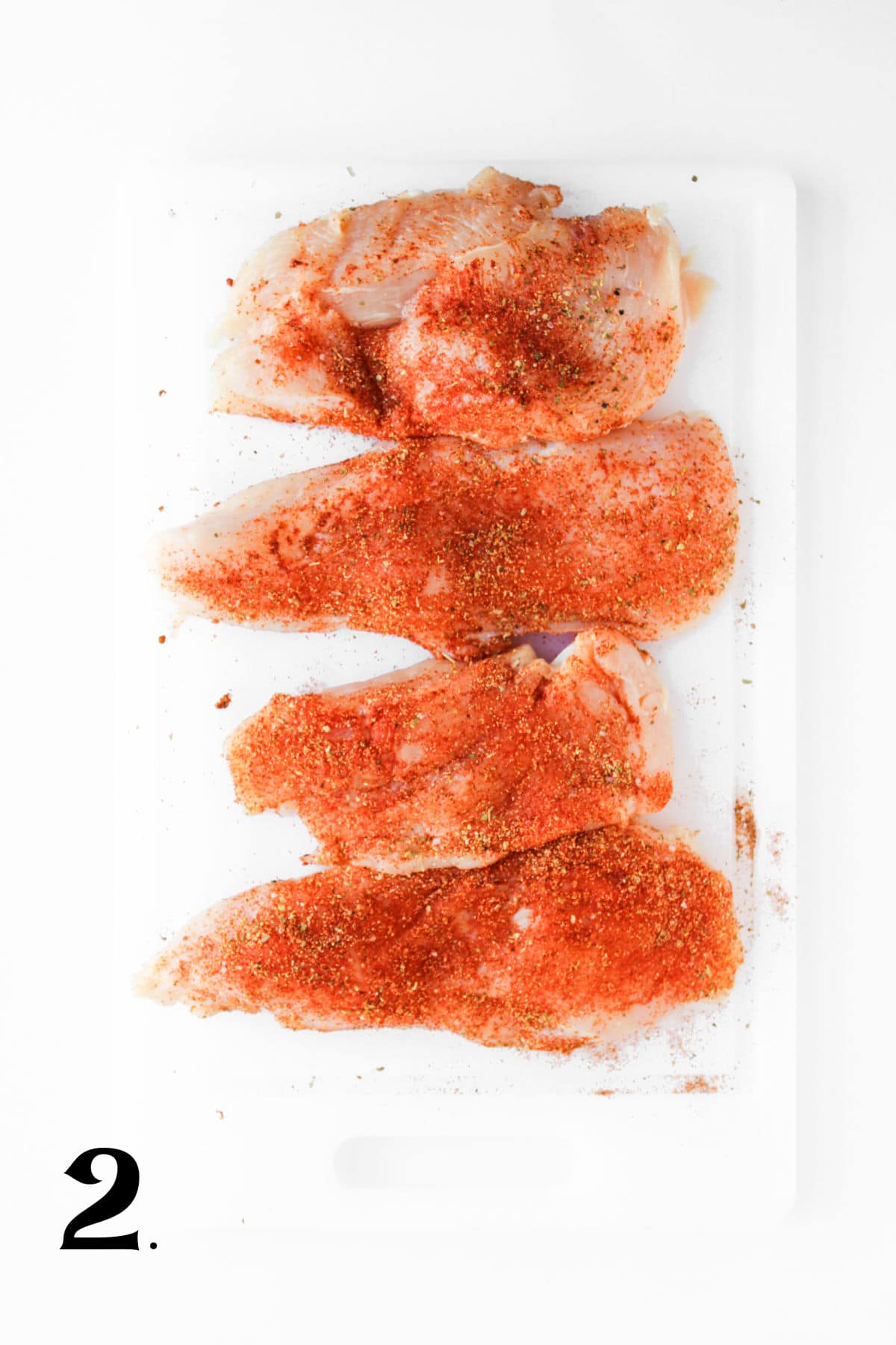How to Make Blackened Chicken Sandwich Step 2