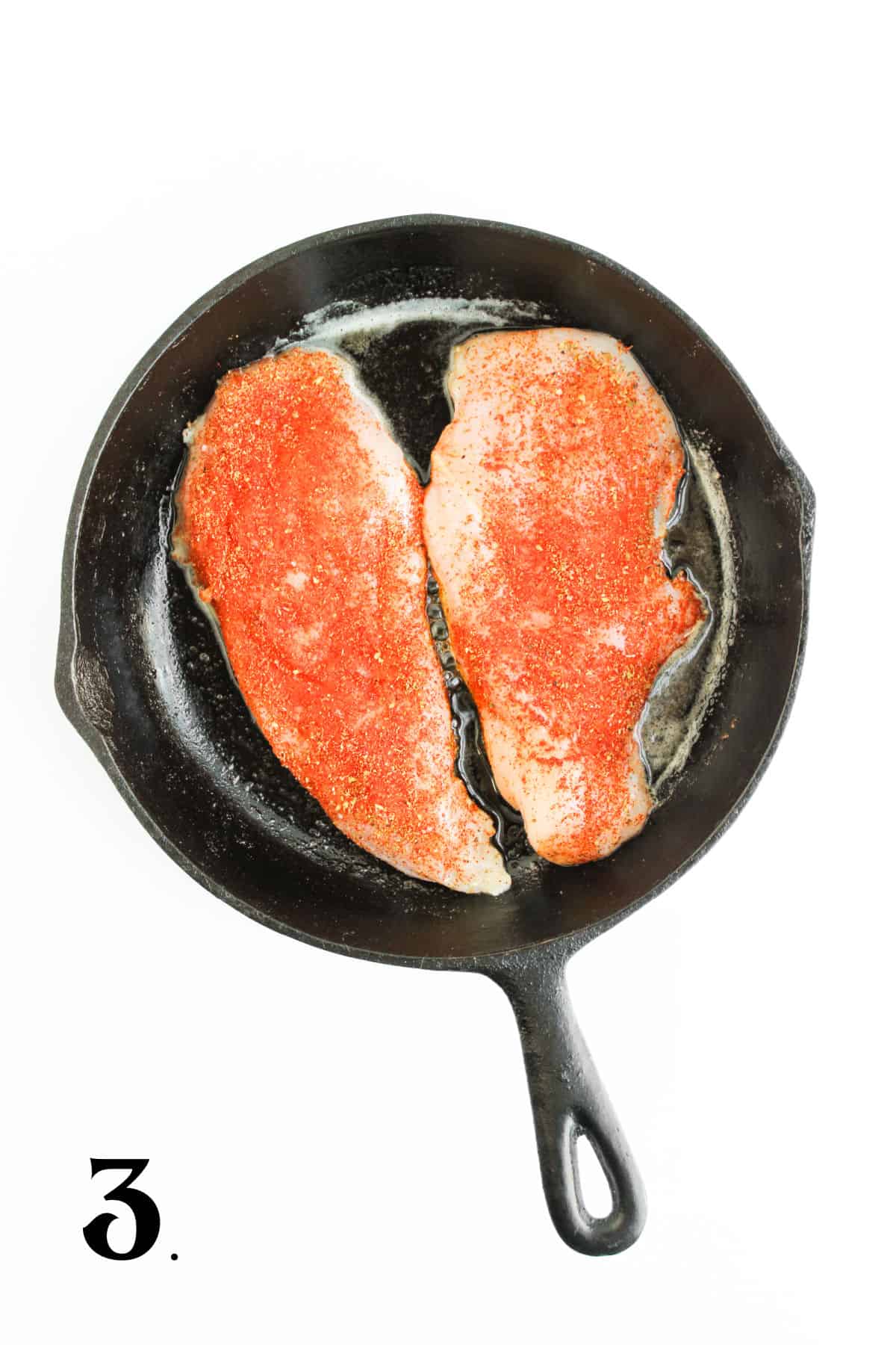 How to Make Blackened Chicken Sandwich Step 3