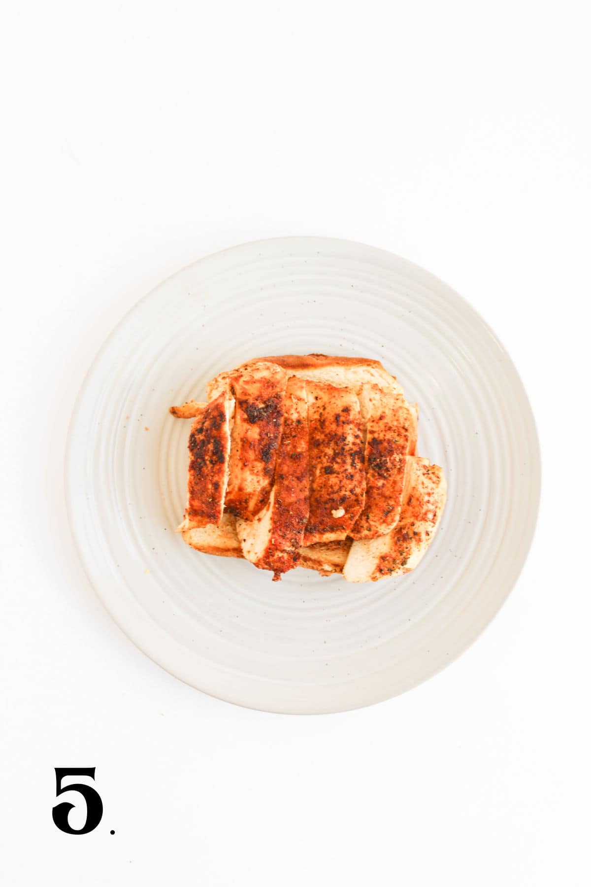 How to Make Blackened Chicken Sandwich Step 5