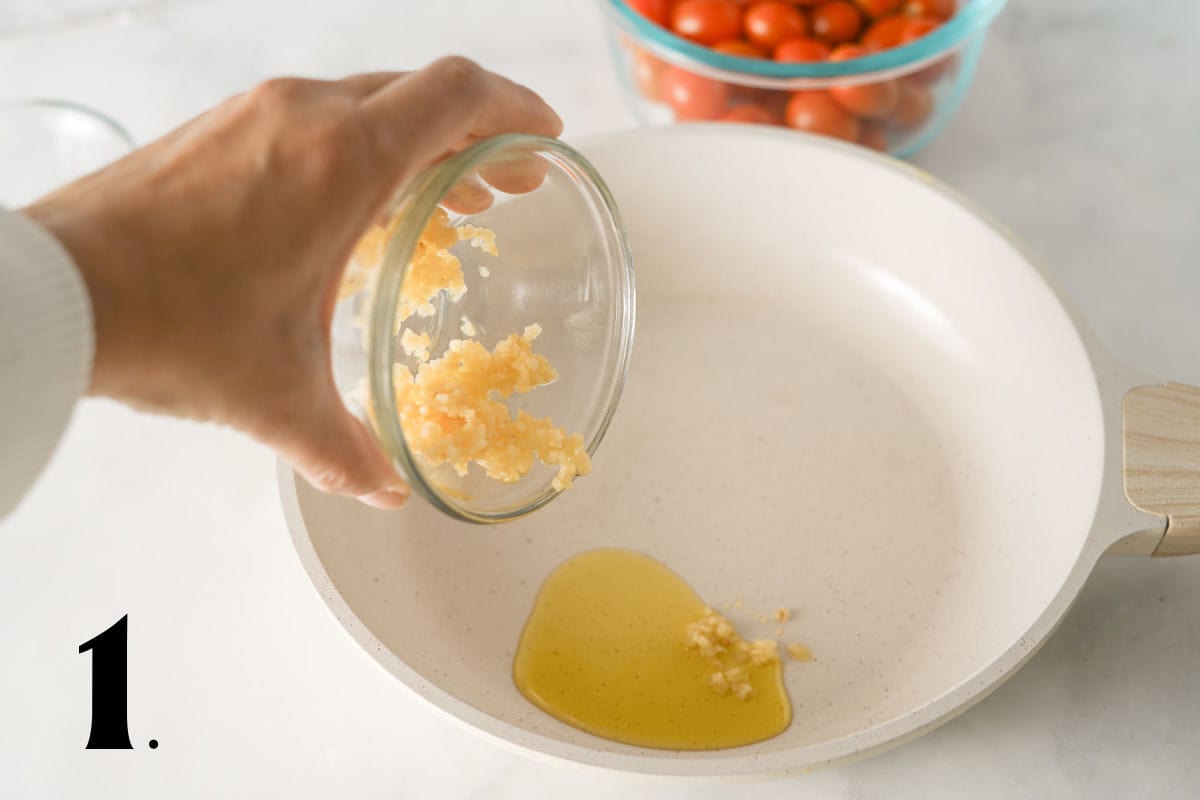 How to Make Burrata Pasta Step 1