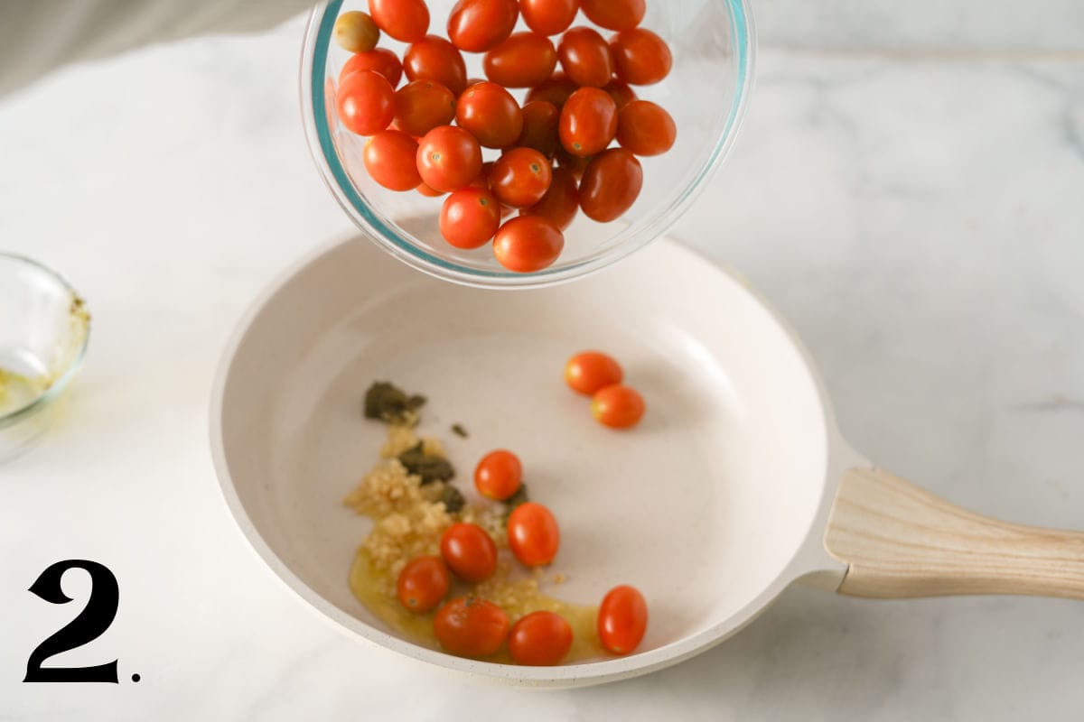How to Make Burrata Pasta Step 2
