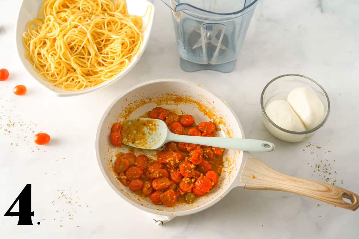 How to Make Burrata Pasta Step 4