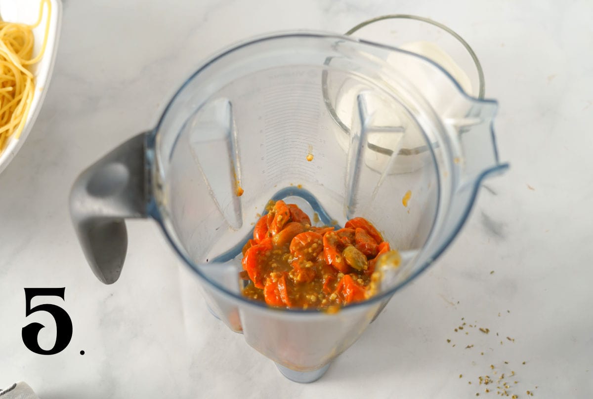 How to Make Burrata Pasta Step 5