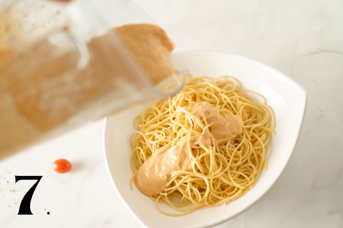How to Make Burrata Pasta Step 7
