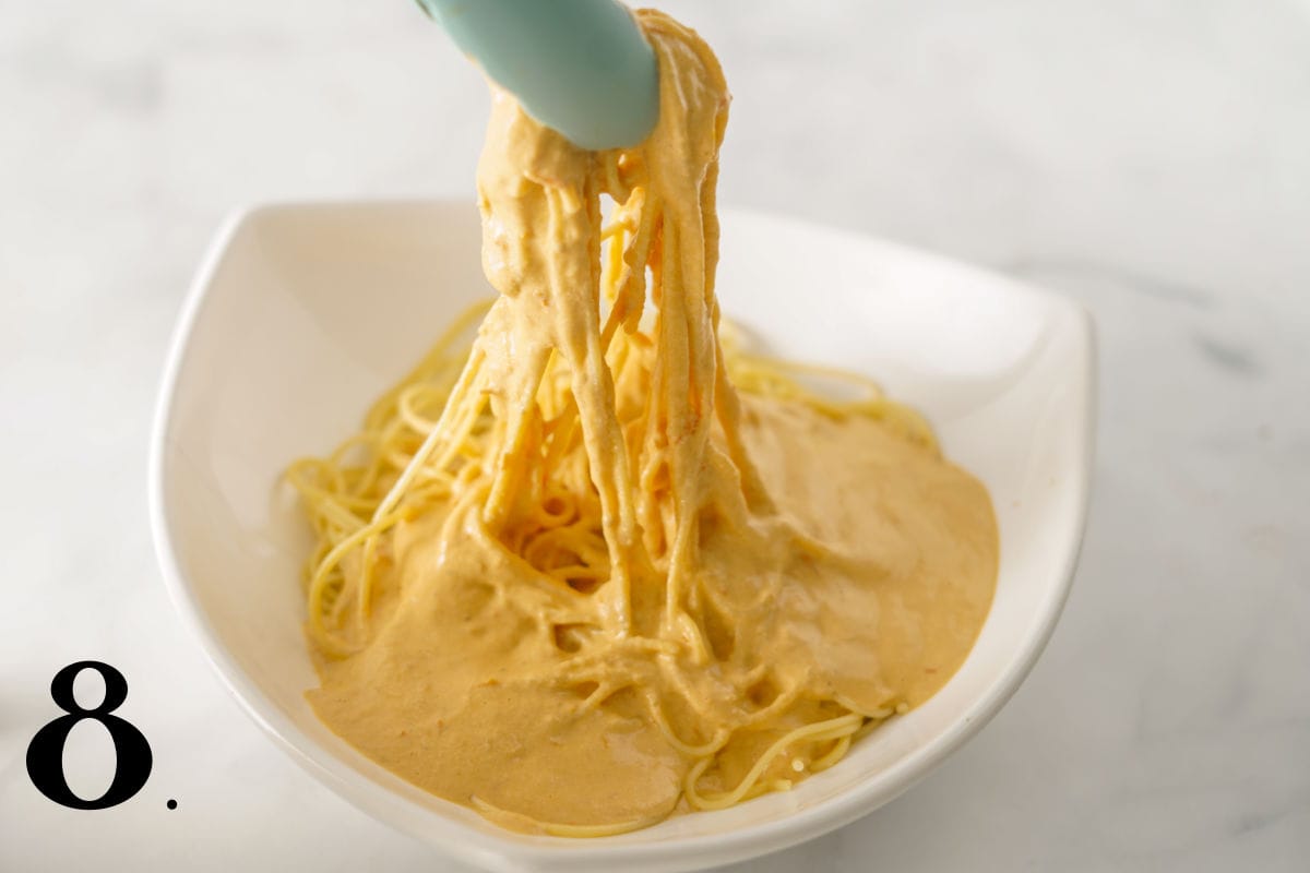 How to Make Burrata Pasta Step 8